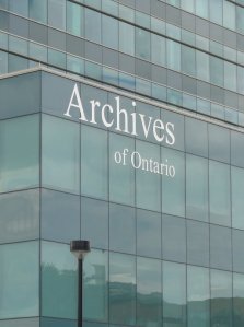 New Archives of Ontario building