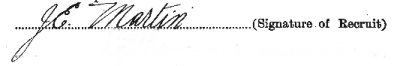 Jack Martin's signature
