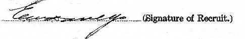 Ernest Walter Davey signature