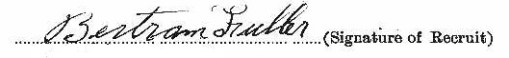 Bertram Fuller signature