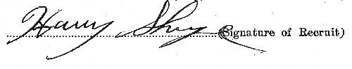 Harry Sharpe signature
