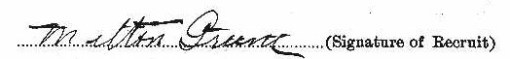 Milton Greene signature