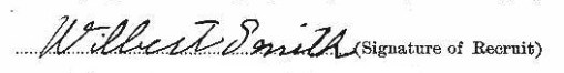 Wilbert Smith signature