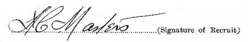 Amos Campbell Masters signature