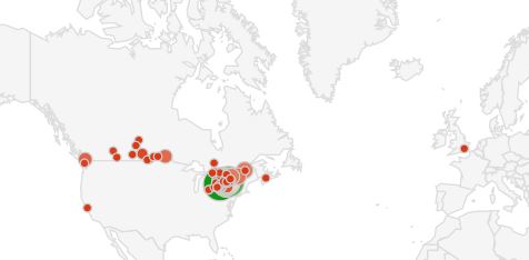 Enlistment locations