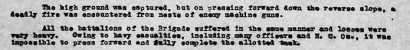 Extract from war diary of 52nd Battalion 1 Oct 1918