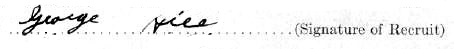 George Mark Hill (Maracle) signature