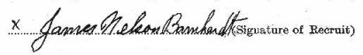 James Nelson Barnhardt signature