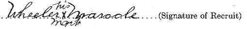 Wheeler Maracle signature