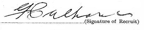 Frank Culhane signature