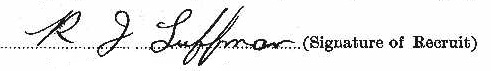Robert John Luffman signature