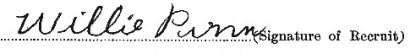 William Pinn signature