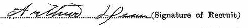 Arthur Dean signature