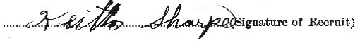 Keith Sharpe signature