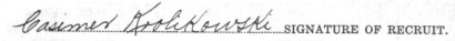 Casimer Krolikowski signature