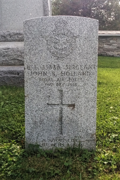 John Ray Holland gravestone