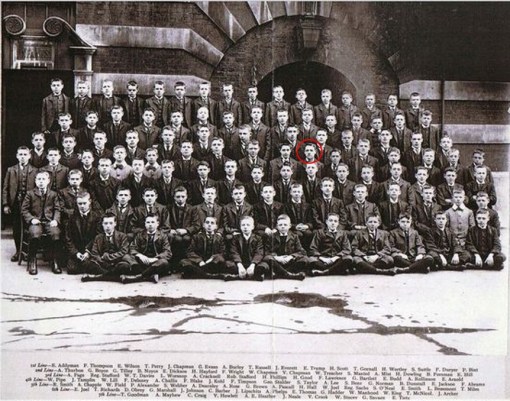 1906 Fegan Boys (highlighting Alfred Sidney Lee)